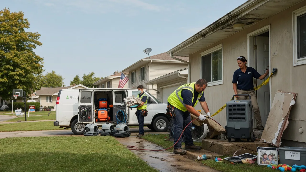 Water Damage Restoration in Honor, MI near me